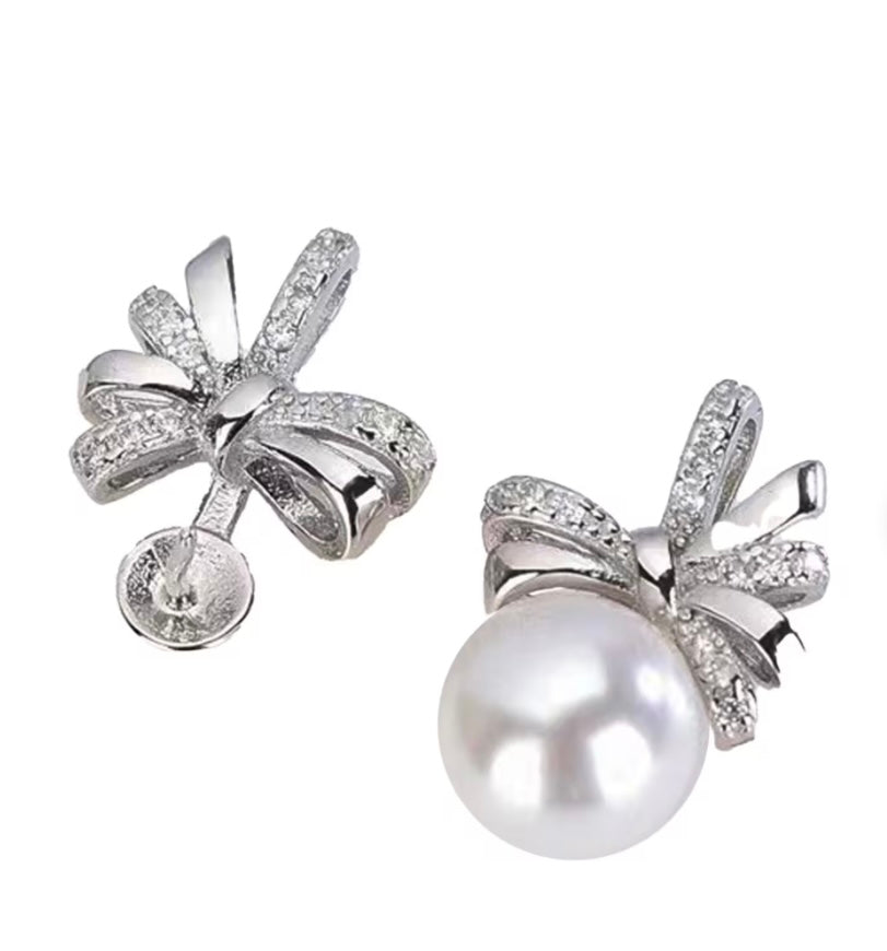 SSE7 - Diamonte & Silver Bows