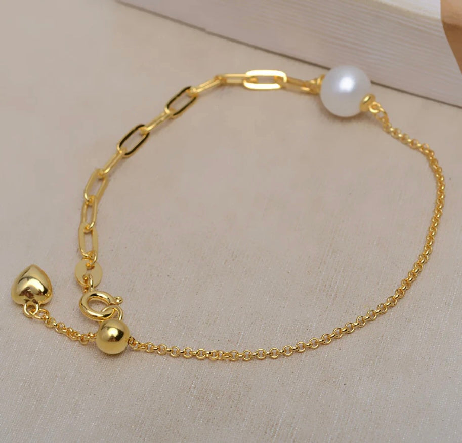 SSB2 - Heart Chain Bracelet
