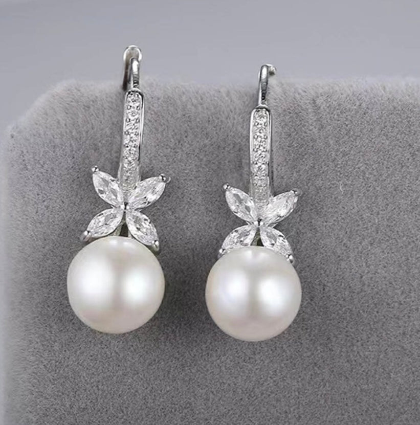 SSE 13 - Sparkle flower  Earrings