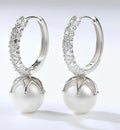 SSE 21 - Sparkle Hoop Huggies Errings