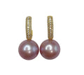 SSE17 - Cubic Zirconia Huggie Earrings