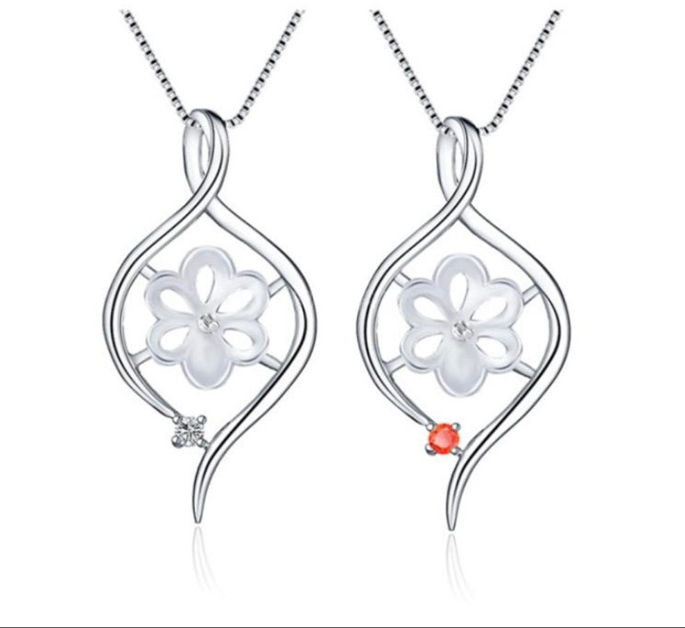 SSMN 38 - Round Drop Pendant Necklace
