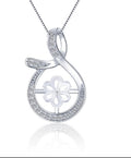 SSMN6 - Diamonte Pendant Necklace