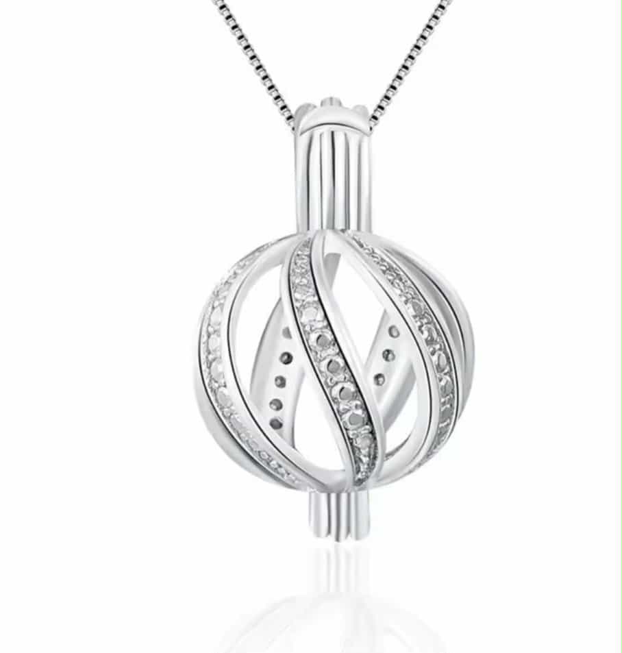SSC1 - Round Sparkle Pearl Cage