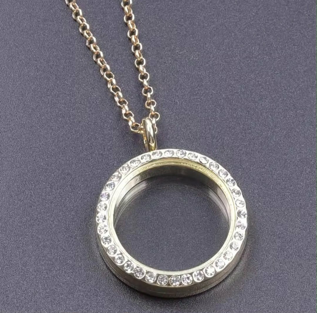 Round Floating Locket