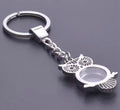 Owl Locket Keyring