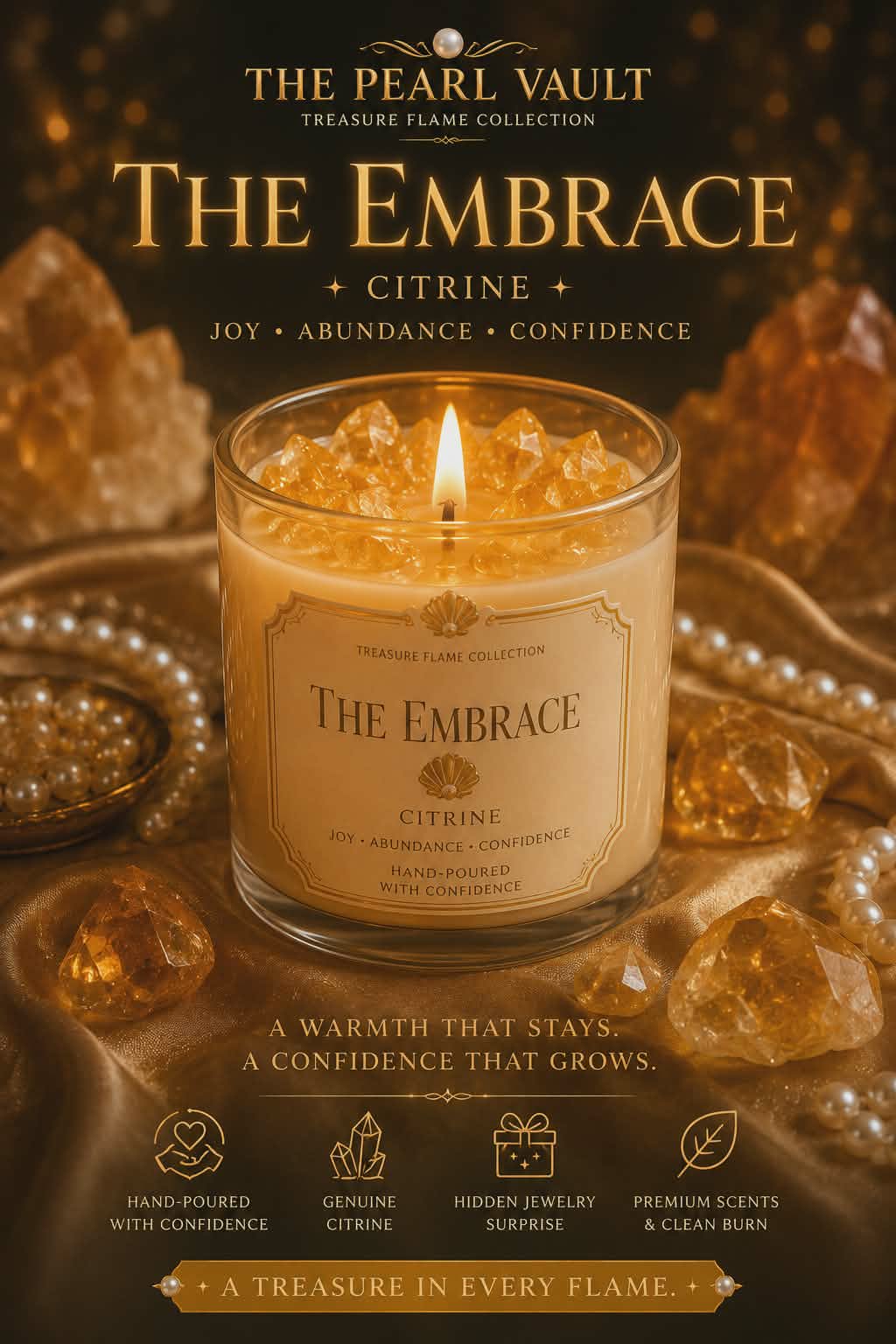 The Embrace Reveal Candle